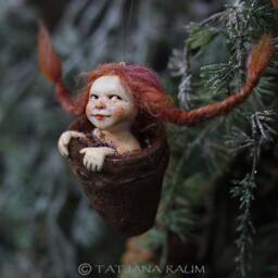 Pixie Girl Feli, Handmade Decoration - thumbnail 2