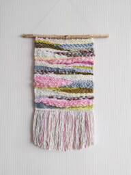 Reserve. Woven Wall Hanging Tapestry Weaving Art Decor Modern