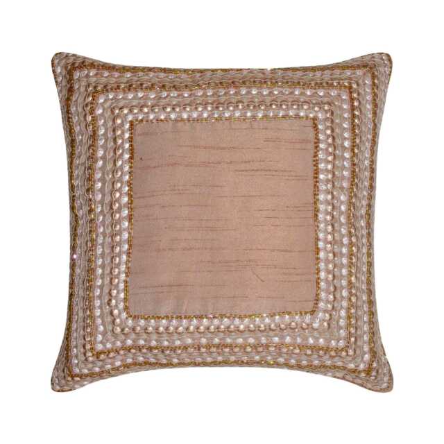"Decorative 3D, Sequins Couch Cushion 16""x16" - image 1