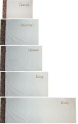 Pillowcase Sewing Pattern 5 Sizes, Travel To Body Pillow - PDF Pattern
