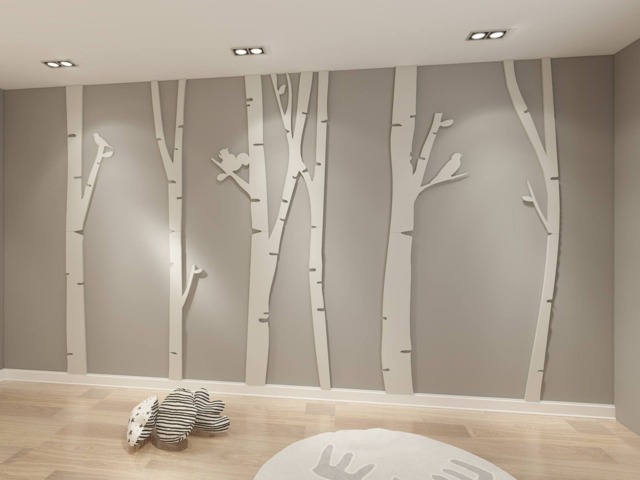 Birch Tree - 3D Art Wall Decor Branches Skubtr3D - image 1
