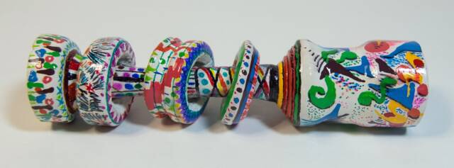 Painted Captive Rings
