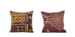 Set Of 2 Pcs, Kilim Pillow Cover, Vintage Pillow, 20.08 - thumbnail 1