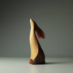 Duo Rabbit Sculpture - 17 - thumbnail 3