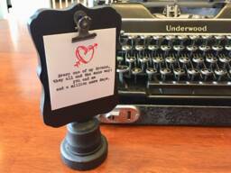 Million More Days. Poetry On Antique Typewriter. Pre-Framed. Gift Ideas For Birthday, Wedding, Anniversary, Christmas, Newborn Baby - thumbnail 1