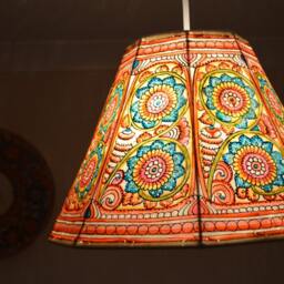 Autumn Floral Lamp Shade/Ceiling Shade Vintage Style Bed Unique - thumbnail 2