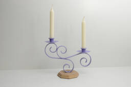 Unique 2 Candlestick Holder/ Candelabra - thumbnail 1
