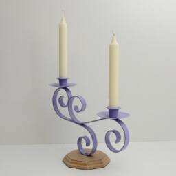 Unique 2 Candlestick Holder/ Candelabra - thumbnail 3