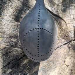 Bronze Age Bird Rattle - Handmade Archaeological Replica Ancient Ceramic Sound Instrument Black Pottery - thumbnail 4