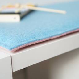 45 cm Deep Rpet Felt 23 Mm Padded Bench Cushion, Universal - Length Available Upon Request 36 Colors Fair Trade Made in Cologne - thumbnail 2