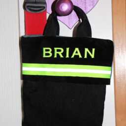 Firefighter Bunker Gear Christmas Stocking, Turnout With Leather Trim - thumbnail 4