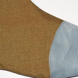 Firefighter Bunker Gear Christmas Stocking, Turnout With Leather Trim - thumbnail 3