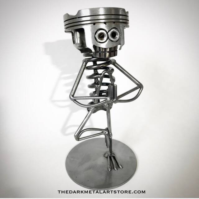 Yoga Metal Art Sculpture - image 1