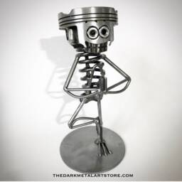 Yoga Metal Art Sculpture - thumbnail 1
