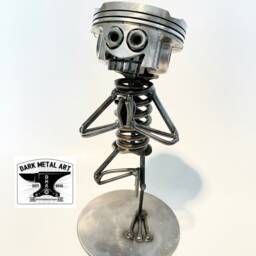 Yoga Metal Art Sculpture - thumbnail 4