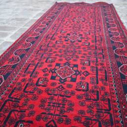 13 Ft, Long Runner Rug, Best Quality Turkmen Khamyab Khal Mohammdi, Bukhara Runner, Afghan Handmade Wool, Oriental Hallway Runner 13.0 X 2.9 - thumbnail 2