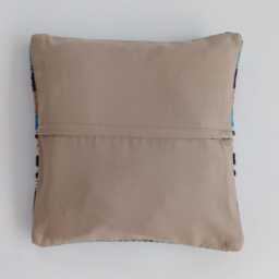 Handmade Cushion Cover, Striped Turkish Rug Cushion, Pillow, Decorative Throw Kilim 12''x12''/30x30 cm - thumbnail 4