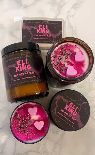 Eli King Candle - Legacy Of Gods Series By Rina Kent God Of War Dark Romance Booktok Merch Bookish Gift - image 1