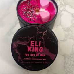 Eli King Candle - Legacy Of Gods Series By Rina Kent God Of War Dark Romance Booktok Merch Bookish Gift - thumbnail 3