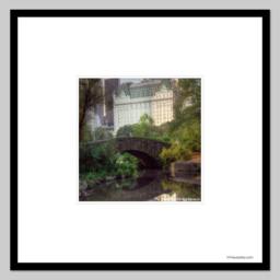 Photo Prints Of Nyc Iconic Plaza Hotel Shot From Central Park, Gapstow Bridge, Manhattan New York City - Original Photograph/Print - thumbnail 2