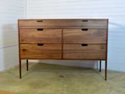 Chest Of Drawers in Solid Walnut Wood