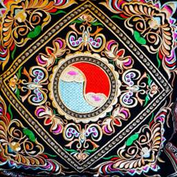 Boho Pillow Cover Set, Gift, Bedroom Decor, Hippie Home Wedding Ethnic Cushion Cover, Throw Set Of 2 - thumbnail 3