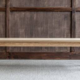 Handmade Oak Bench, Wooden Dining Table Bench - thumbnail 2