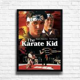 The Karate Kid - 80S Movie Poster Retro Film Wall Art - A3, A4, A5 - thumbnail 2