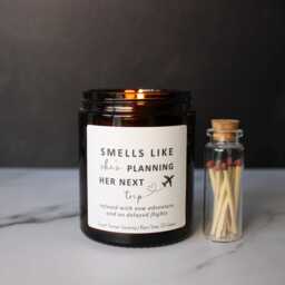 Travelling Gift Candle For Best Friend, Birthday Travelling - thumbnail 2