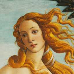 Birth Of Venus Cushion Cover Botticelli Art, Double Sided Velvet Pillow - thumbnail 2