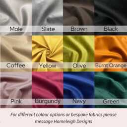 Handmade Velvet Storage Stool Luxury Ottoman Pouffe, Bold Velvet Colours - thumbnail 4
