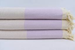 Blanket, Turkish Blanket, Throw, Lilac Diamond Blankets Bed Cover, Organic Cotton Towels, 79x90 Blanked , Bedding Blanket, Iso-Nfs-Pk