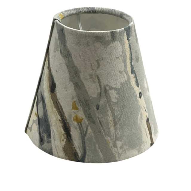 Abstract Candle Clip Lampshade With Tree Design, Handmade Lampshades, Lamp Shade, On Lampshade, Chandelier - image 1