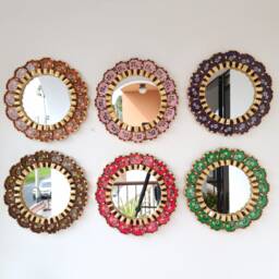 "Peruvian Mirrors ""Super Harmonious Collection 30cm" - thumbnail 1