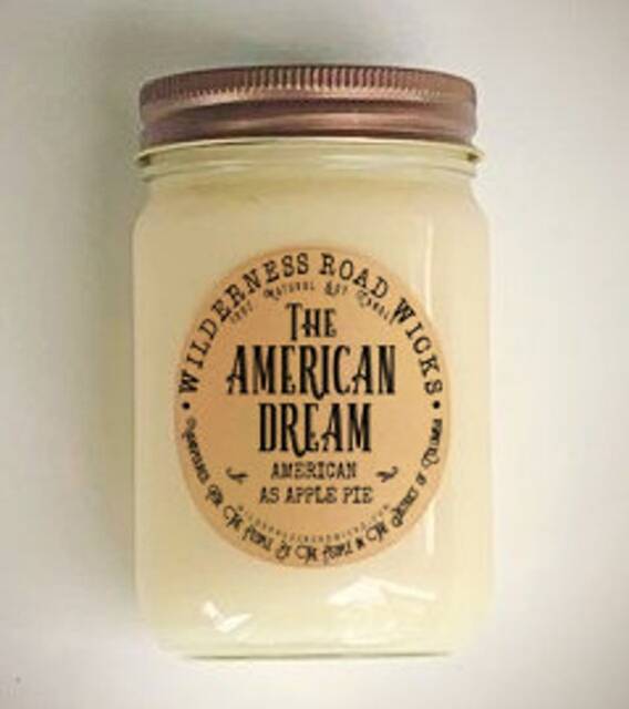 American Dream Soy Candle - 12 Oz. Apple Pie/Kitchen Scent