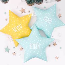 Customizable Star Cushion