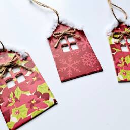 Pack Of 3 Christmas Decorations - Card Toppers Craft Supplies Crafts House - thumbnail 3