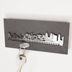 Philadelphia Souvenir Gift Tube - Skyline Silhouette, Landmarks & Iconic Symbols Perfect For Philly Admirers Unique Collectible - thumbnail 2