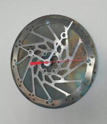 Bicycle Rotor & Aviation Disk Wall Clock - Man Cave Decor Gift For Bike Lover Part Art Wall Clock Airplane