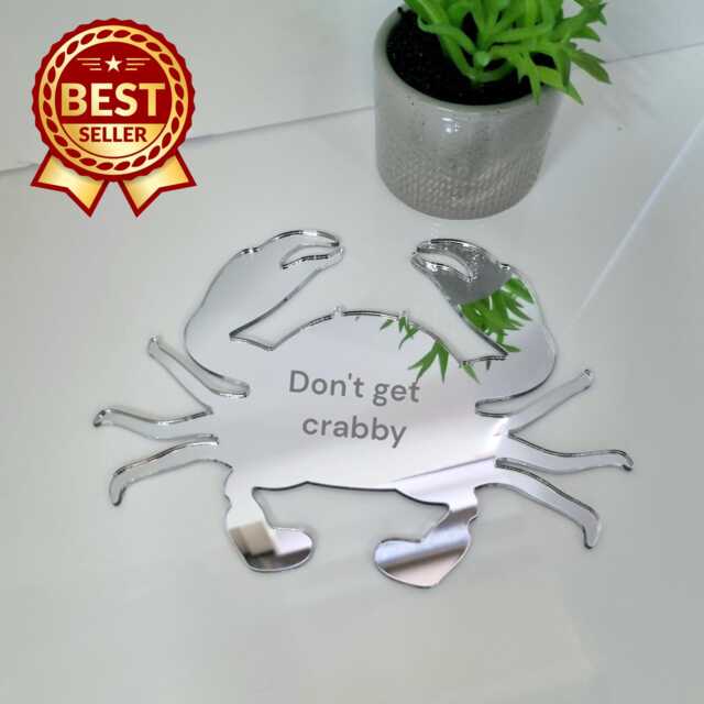 Engraved Acrylic Mirror Wall Art Indoor/Outdoor Decor - image 1