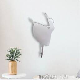 Personalized Ballet Dancer Acrylic Mirror Wall Art - thumbnail 3