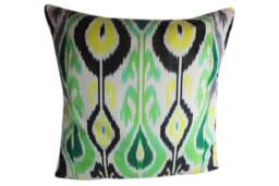 Hand Dyed Ikat Pillow Cover - thumbnail 1