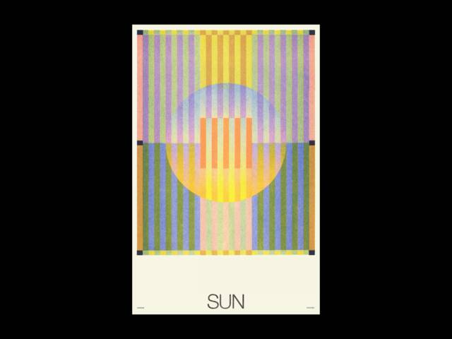 Sun Risograph Print - image 1