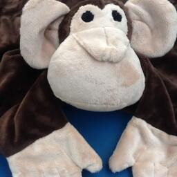 Minky Animal Security Blanket Toy, Elephant, Cows, Dogs, Frogs - thumbnail 2