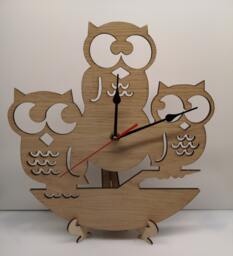 Owl Clock - thumbnail 1