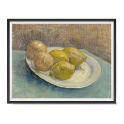 Vincent Van Gogh Art Reproduction Posters - Poster Printing Wall Print For Home Office Decor Dish With Citrus Fruit - thumbnail 1