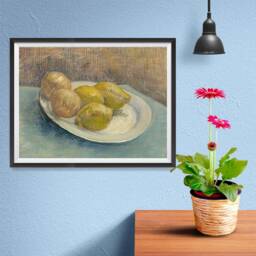 Vincent Van Gogh Art Reproduction Posters - Poster Printing Wall Print For Home Office Decor Dish With Citrus Fruit - thumbnail 3