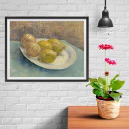 Vincent Van Gogh Art Reproduction Posters - Poster Printing Wall Print For Home Office Decor Dish With Citrus Fruit - thumbnail 2