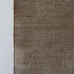 Handwoven Hemp Dhurrie Rug Traditional Natural Fiber, 2x6 - thumbnail 3