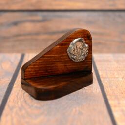 Newfoundland - Wooden Candlestick With Dog, Souvenir, Decoration, Limited Edition, Collection - thumbnail 3